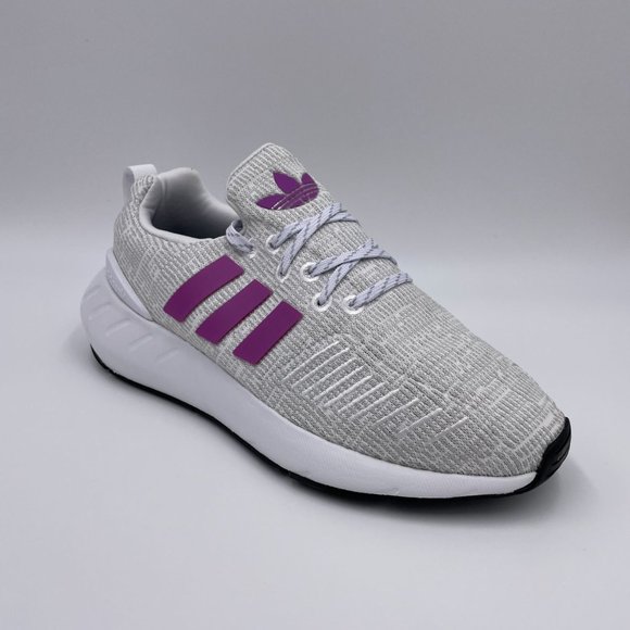 adidas Swift Run 22 Cloud White / Lilac White Womens Shoes - Picture 7 of 8